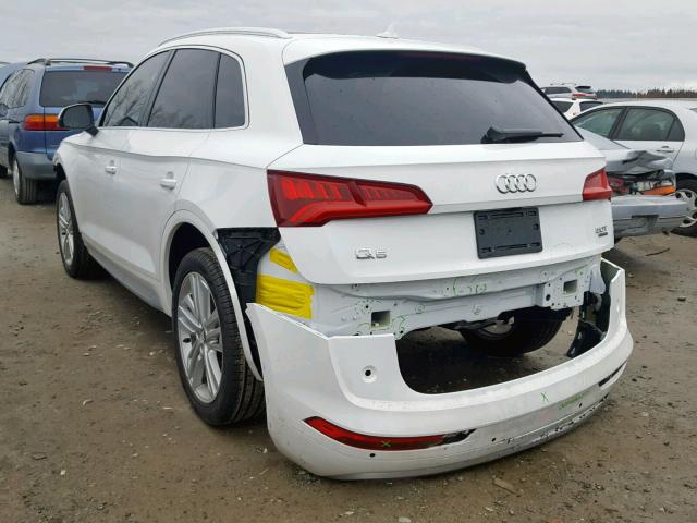 WA1CNAFY6J2227260 - 2018 AUDI Q5 PRESTIG WHITE photo 3