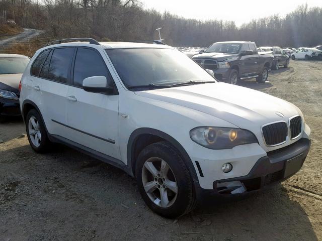5UXFE43528L036632 - 2008 BMW X5 3.0I WHITE photo 1