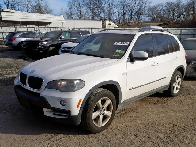 5UXFE43528L036632 - 2008 BMW X5 3.0I WHITE photo 2