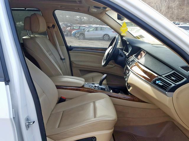5UXFE43528L036632 - 2008 BMW X5 3.0I WHITE photo 5