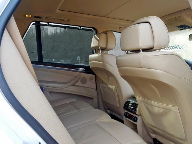 5UXFE43528L036632 - 2008 BMW X5 3.0I WHITE photo 6