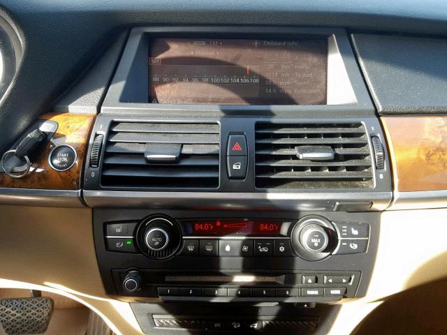 5UXFE43528L036632 - 2008 BMW X5 3.0I WHITE photo 9