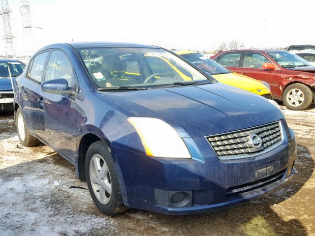 3N1AB61E37L613192 - 2007 NISSAN SENTRA 2.0 BLUE photo 1