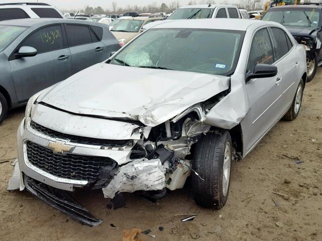 1G11B5SL8EF211916 - 2014 CHEVROLET MALIBU LS SILVER photo 2