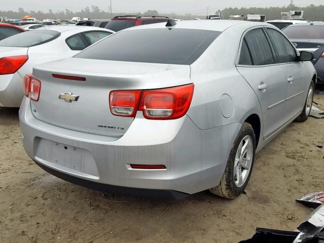 1G11B5SL8EF211916 - 2014 CHEVROLET MALIBU LS SILVER photo 4