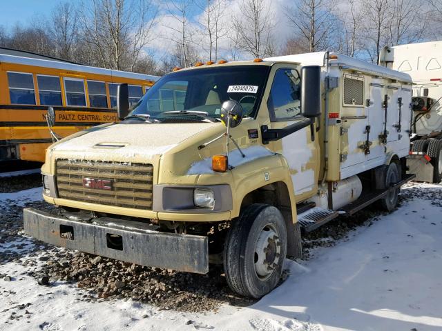 1GDJ5C1GX9F410412 - 2009 GMC C5500 C5C0 YELLOW photo 2