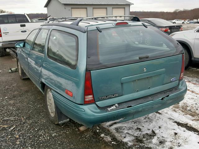 1FALP5745PA161629 - 1993 FORD TAURUS GL TEAL photo 3