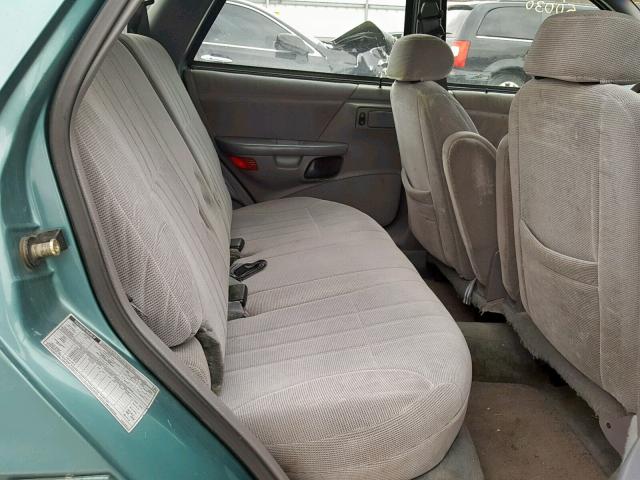 1FALP5745PA161629 - 1993 FORD TAURUS GL TEAL photo 6