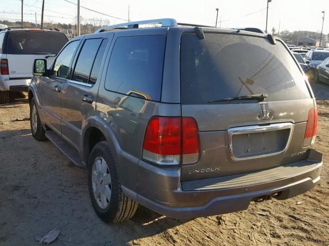 5LMEU88H74ZJ46330 - 2004 LINCOLN AVIATOR 棕色 照片 3