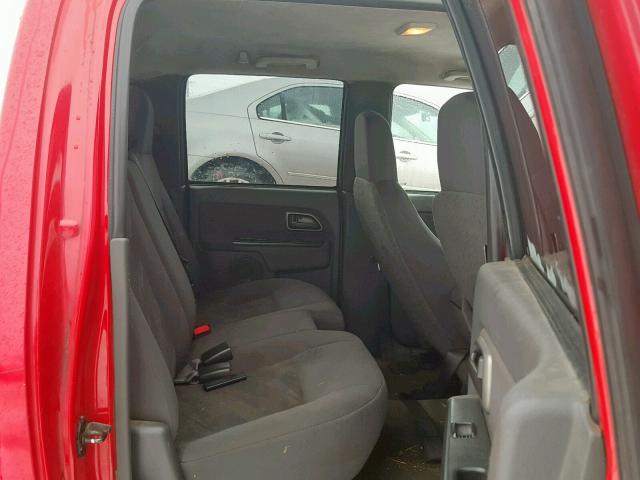 1GCCS136148164183 - 2004 CHEVROLET COLORADO RED photo 6