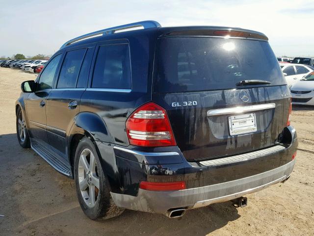 4JGBF25E39A497846 - 2009 MERCEDES-BENZ GL BLACK photo 3