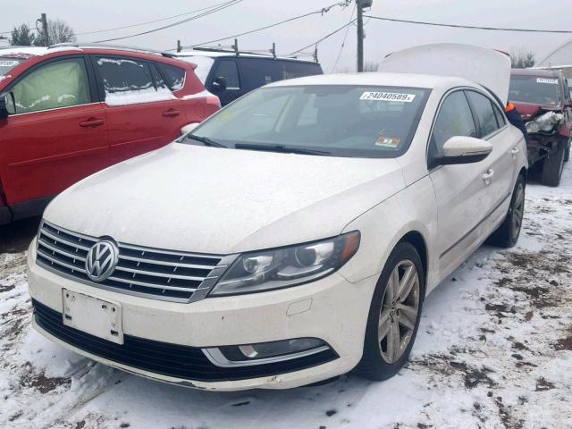 WVWBP7AN5DE565621 - 2013 VOLKSWAGEN CC SPORT WHITE photo 2