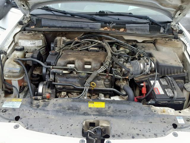 1G2NE52E1XM792647 - 1999 PONTIAC GRAND AM S WHITE photo 7