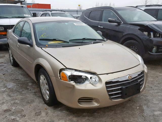 1C3EL46X04N234872 - 2004 CHRYSLER SEBRING LX BEIGE photo 1