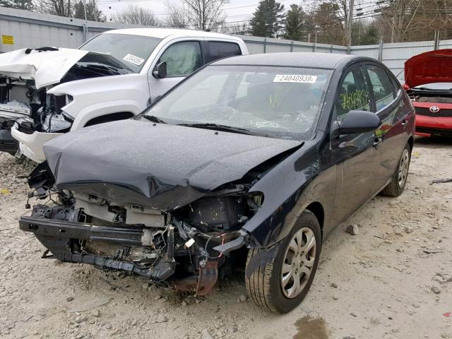 KMHDU46DX9U819137 - 2009 HYUNDAI ELANTRA GL Қара фото 2