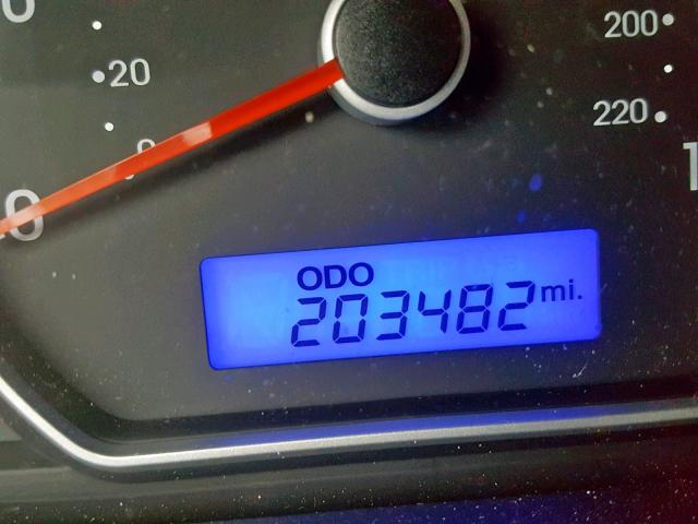 KMHDU46DX9U819137 - 2009 HYUNDAI ELANTRA GL Қара фото 8