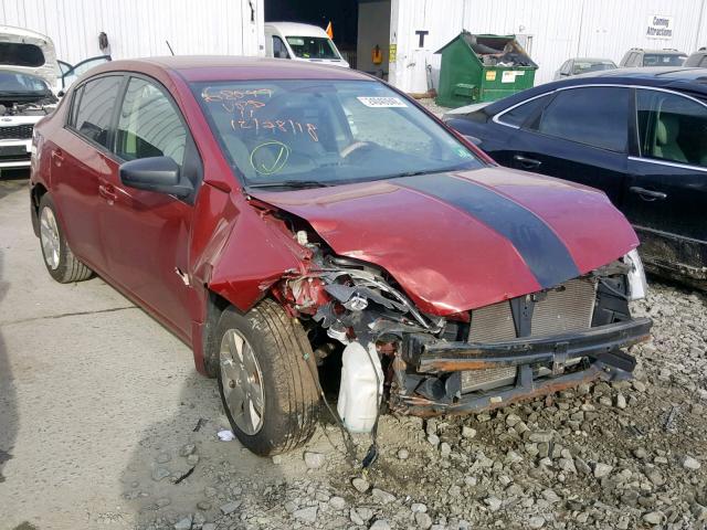 3N1AB61E68L680273 - 2008 NISSAN SENTRA 2.0 RED photo 1