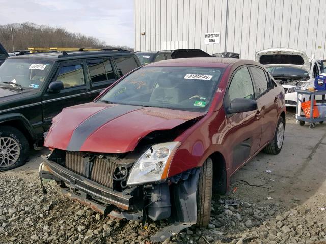 3N1AB61E68L680273 - 2008 NISSAN SENTRA 2.0 RED photo 2