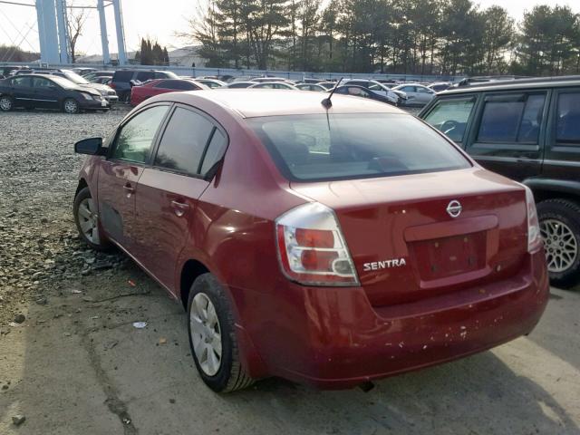 3N1AB61E68L680273 - 2008 NISSAN SENTRA 2.0 RED photo 3