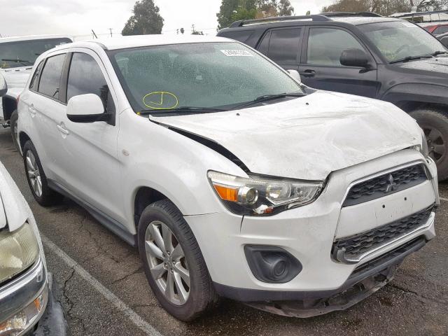 4A4AP3AU6DE006647 - 2013 MITSUBISHI OUTLANDER WHITE photo 1