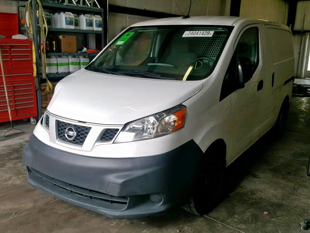 3N6CM0KN7EK701786 - 2014 NISSAN NV200 2.5S WHITE photo 2