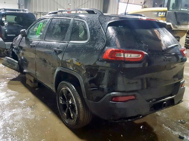 1C4PJMDB0HW616322 - 2017 JEEP CHEROKEE L BLACK photo 3