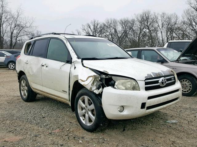 JTMBK31V475022045 - 2007 TOYOTA RAV4 LIMIT WHITE photo 1