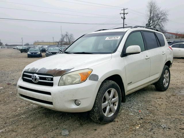 JTMBK31V475022045 - 2007 TOYOTA RAV4 LIMIT WHITE photo 2