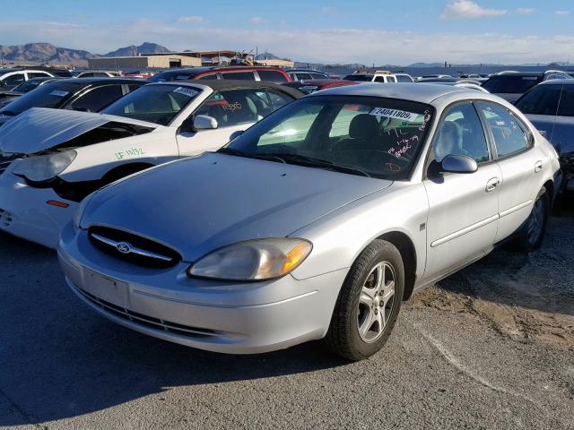 1FAFP56S9YG227594 - 2000 FORD TAURUS SEL GRAY photo 2