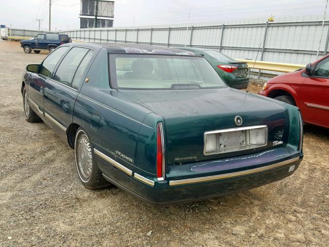 1G6KE54Y8XU708428 - 1999 CADILLAC DEVILLE DE GREEN photo 3