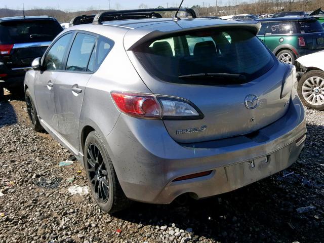 JM1BL1K5XB1378242 - 2011 MAZDA 3 S GRAY photo 3