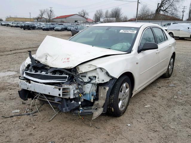 1G1ZG57B284232782 - 2008 CHEVROLET MALIBU LS Ağ foto 2