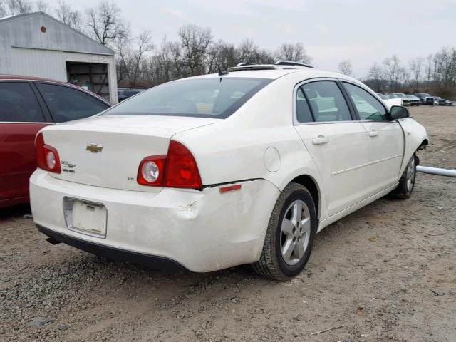 1G1ZG57B284232782 - 2008 CHEVROLET MALIBU LS Ağ foto 4