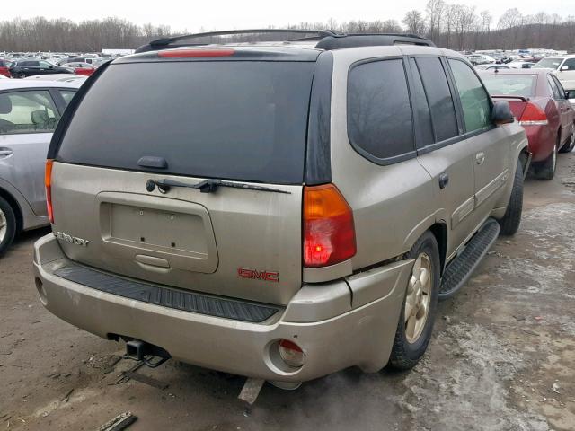 1GKDT13S822372693 - 2002 GMC ENVOY SILVER photo 4