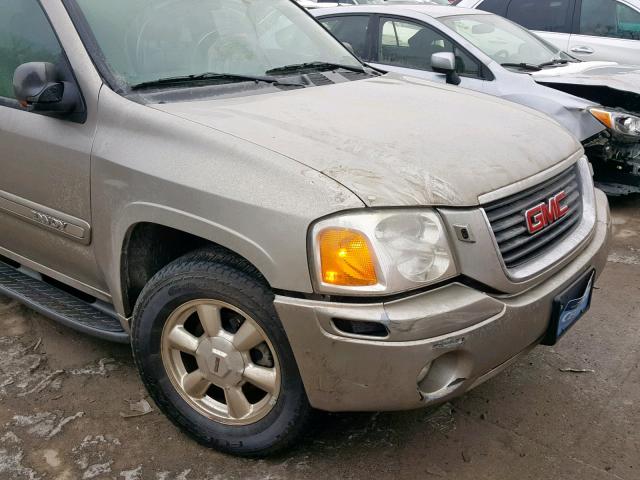 1GKDT13S822372693 - 2002 GMC ENVOY SILVER photo 9