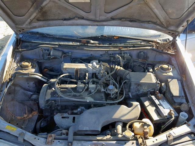 JT2EL55D7S0094282 - 1995 TOYOTA TERCEL STD BLUE photo 7