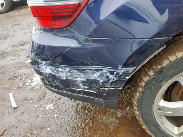 4JGBB86E87A280853 - 2007 MERCEDES-BENZ ML 350 BLUE photo 9