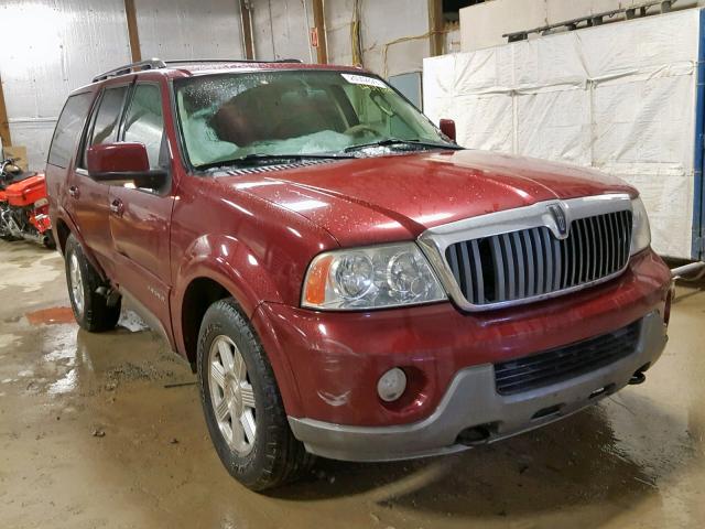 5LMFU28RX4LJ22259 - 2004 LINCOLN NAVIGATOR MAROON photo 1
