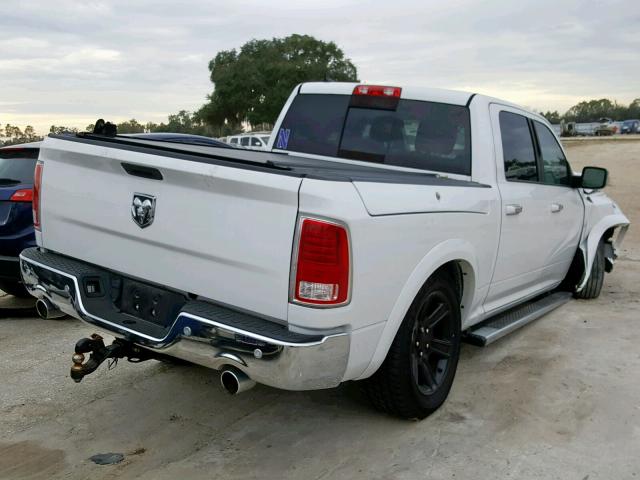 1C6RR6PT0FS535379 - 2015 RAM 1500 LONGH WHITE photo 4