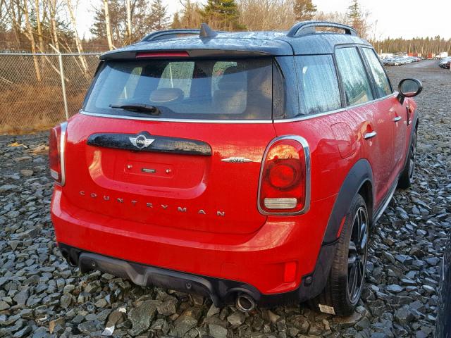 WMZYV9C35J3B91870 - 2018 MINI COOPER JCW RED photo 4