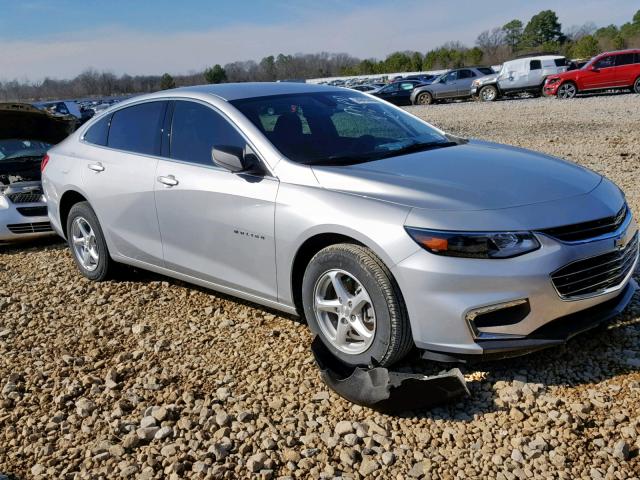 1G1ZB5ST5JF210199 - 2018 CHEVROLET MALIBU LS Silber Foto 1