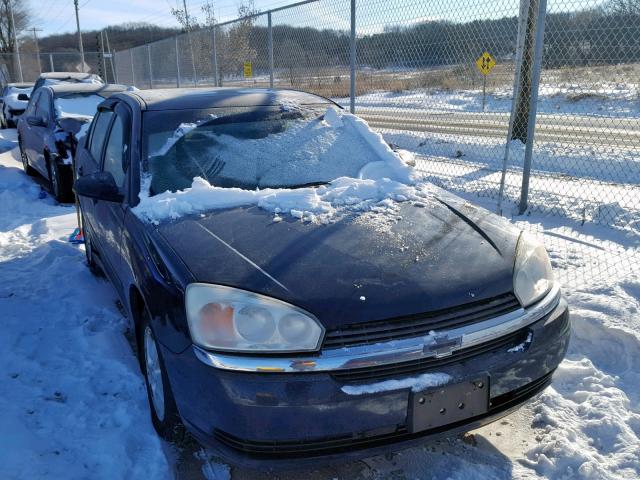 1G1ZT54815F334045 - 2005 CHEVROLET MALIBU LS ლურჯი ფოტო 1