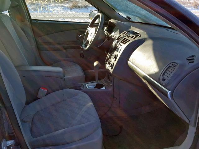 1G1ZT54815F334045 - 2005 CHEVROLET MALIBU LS ლურჯი ფოტო 5
