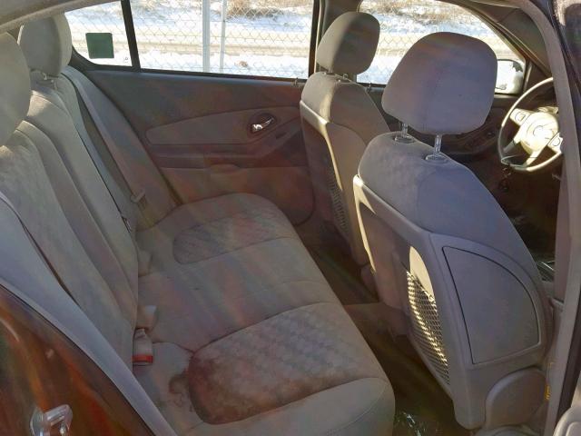1G1ZT54815F334045 - 2005 CHEVROLET MALIBU LS ლურჯი ფოტო 6