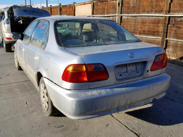2HGEJ6618YH559925 - 2000 HONDA CIVIC BASE Gümüş foto 3