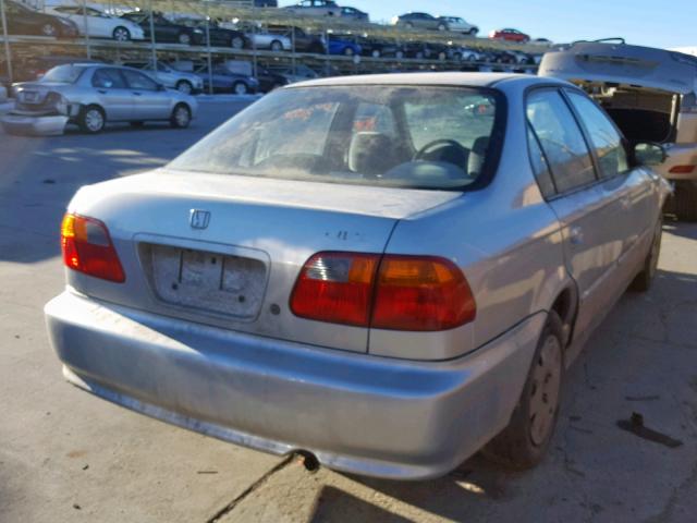 2HGEJ6618YH559925 - 2000 HONDA CIVIC BASE Gümüş foto 4
