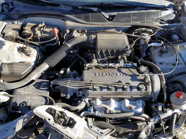 2HGEJ6618YH559925 - 2000 HONDA CIVIC BASE Gümüş foto 7