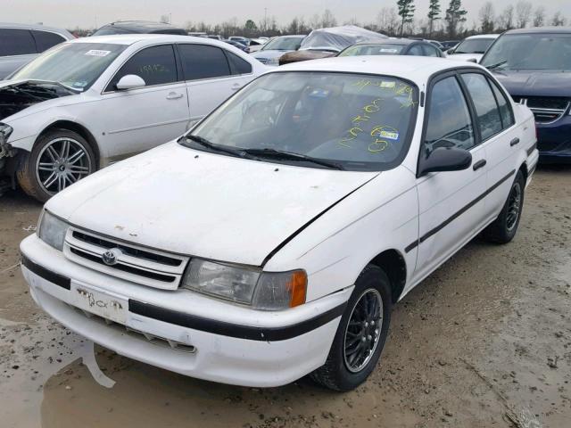 JT2EL43T6R0395320 - 1994 TOYOTA TERCEL DX WHITE photo 2