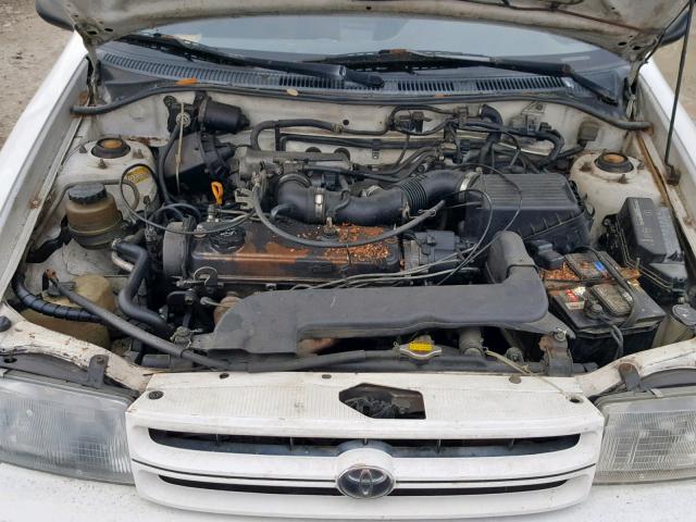 JT2EL43T6R0395320 - 1994 TOYOTA TERCEL DX WHITE photo 7