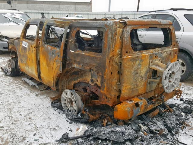 5GTDN136268100919 - 2006 HUMMER H3 BURN photo 3